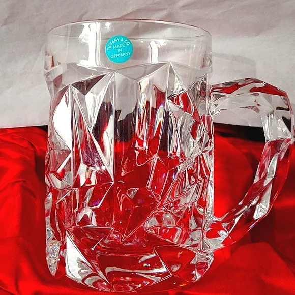 Tiffany & Co. Rock Cut Hand Blown 🍺🍻 Stein - Picture 7 of 10